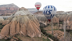 Ballonvaart over Cappadocie